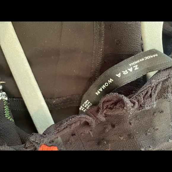 Zara Woman Beaded Shift Dress Medium - Picture 3 of 3